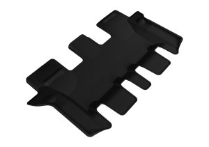 Kia Sorento Floor Mats - 3rd Row - 3D MAXpider - Kagu - Black - `16-`20